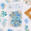 Blumenaufkleber für Scrapbooking, Vintage, 6