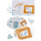 Blumenaufkleber für Scrapbooking, Vintage, 11