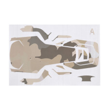 Durable Camouflage Vinyl Wrap, Protect Car Paint Custom Fit For Dji Mavic Air Fuselage, Arms, Battery, And Controller