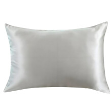 Fronha para cuidados com a pele e o cabelo, capa de travesseiro de seda para cama com zíper invisível em ambos os lados, tecido de seda de amoreira