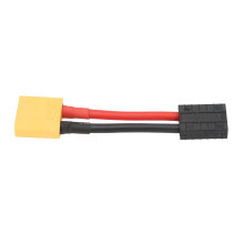 Connecteur de batterie LiPo pour drone RC, adaptateur mâle XT90 avec fil de silicone à faible résistance, offrant une efficacité et une