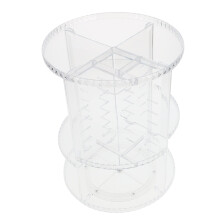 2Stk Transparenter Kosmetikaufbewahrer Organizer