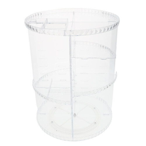 2Stk Transparenter Kosmetikaufbewahrer Organizer 1