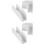 4St Stevige Plastic Basis Speelhekken Met Antislip 7