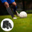 2Sets Ademend Voetbal Scheenbeschermer Zwart Beschermend 10