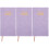 3Stk Lavendel Tragbarer Planer Organizer Aus Und Kunstleder 6