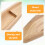 7Stk Unfertige Holz Boot Für Und Büro 6