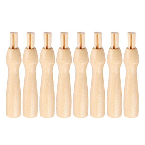 8St Naaldvilten Handvatten Set Universeel Voor Vervanging Beige 2