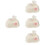 4Sets Herz-Kunststoff Toilettenknöpfe Spülknopf Zuhause 8