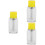 3Stk Pressflaschen Nagellackentferner Transparent Leckfrei Nachfüllbar 8
