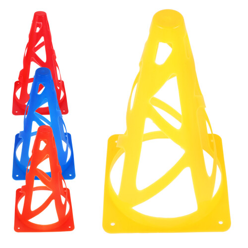 8Pcs Portable Pe Small Soccer Cones for Agility and Skill Development 2