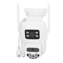 Doppelobjektiv-HD-WiFi-Sicherheitskamera mit Nachtsicht 3MP, IP66