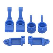 Anti-Collision Plate Bracket for Mini RC Truck Steering Set Replacement Parts, Durable High Strength Plastic Lightweight Non-Burdening Design Compatib
