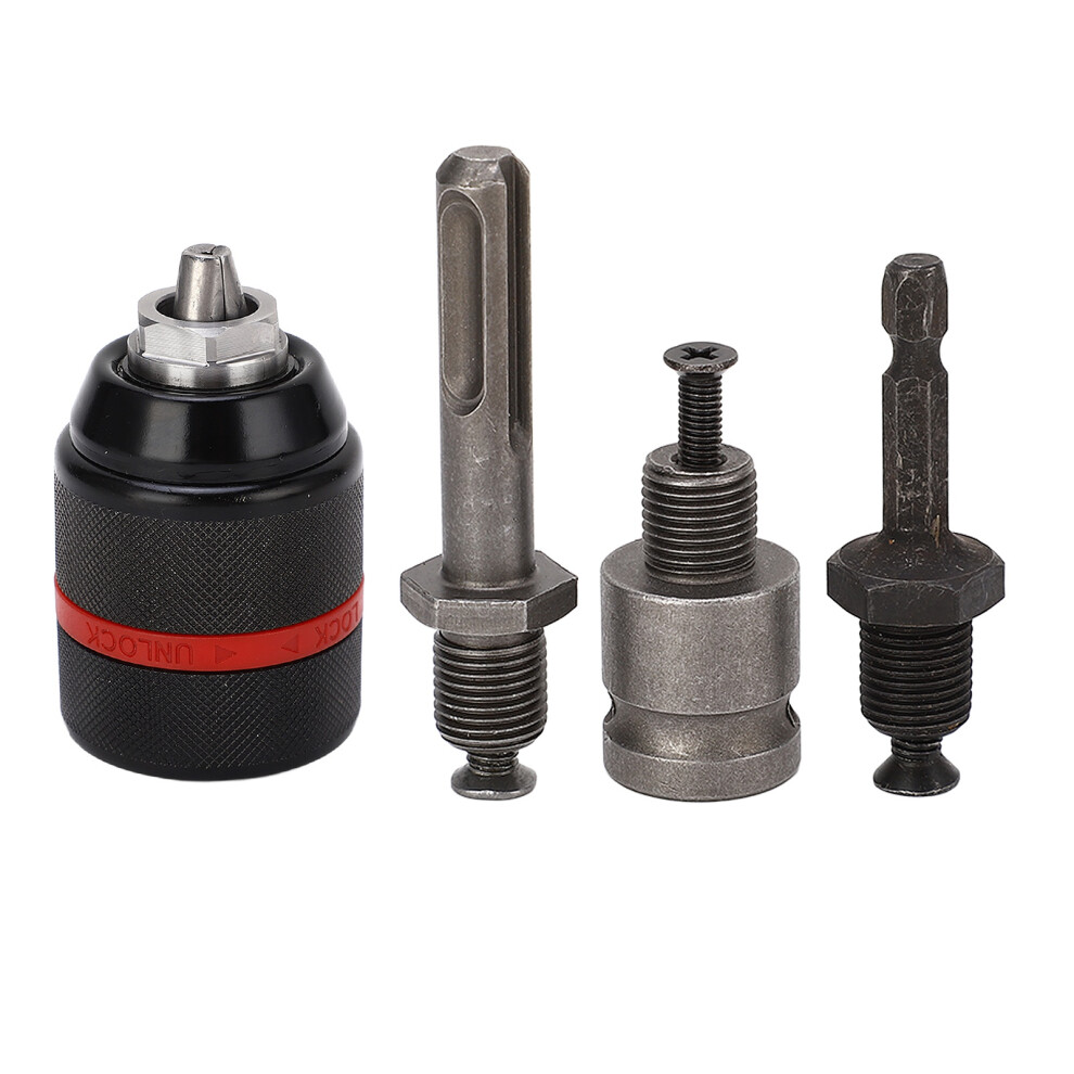 Durable Keyless Drill Chuck 1/2In 2-13Mm Fast Bit Change Design 4971371116828