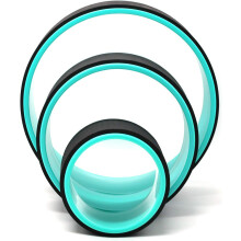 Professional Yoga Back Roller, Thick Padding for Comfort Ensures Safe Spine Massage, Enhancing Your Yoga Practice & Flexibility, Non-slip TPE Trea