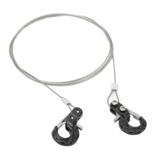2 Stück Aluminiumlegierung Stahl RC-Anhängerkupplung 24x13,5 mm für 1/10 RC-Autos