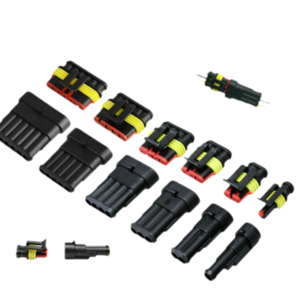 Waterproof Automotive Connector For Various Vehicles, Electrical Wire Connector Ensuring Reliable Safe Connection Through Copper Plating Process, High 9301476359847