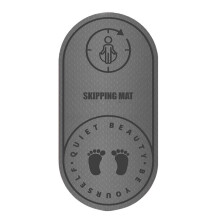 Jump Rope Mat, Floor Protection Non-Slip Thickening Sound Insulation Design at 8mm Workout Mat for Indoor Outdoor Exercise, High-Density Material Anti