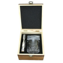 Flavor Preserving Ice Stones Set, Non-diluting Whiskey Stones for Spirits, Smooth Edge Marble Cubes, Elegant Whiskey Accessories, Wooden Box