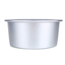 Nonstick Round Cake Pan 6 Inch, Removable Bottom Chiffon Mold with Anodized Aluminum Alloy, Even Bake Performance and Leakproof Edge, Smooth Surface