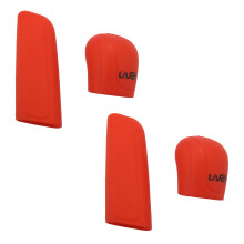 2X per Freno A Mano Durevole Car Interior Decoration Gear Shift Collari Silicone Gear  Shift Knob Cover - Rosso