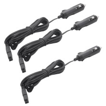 3X 12V Replacement Car Cooler Box Fridge Cigarette Lighter 2 Pin Charger Cable 2M