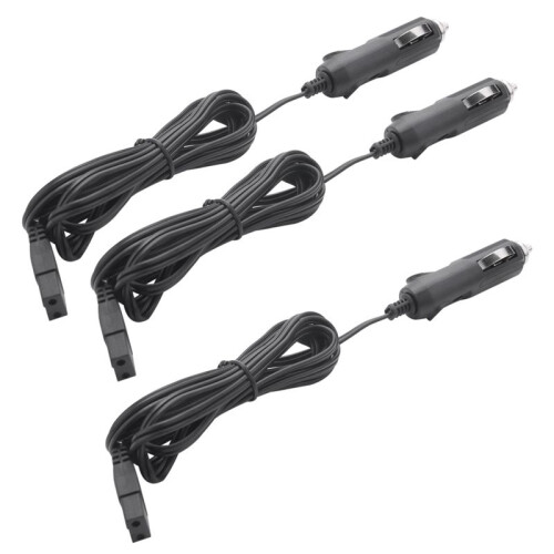 3X 12V Replacement Car Cooler Box Fridge Cigarette Lighter 2 Pin Charger Cable 2M