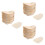 150X Bocadillos - Cuencos, Madera Biodegradable "" 11 cm x 6.5 cm 2