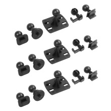 3X Car Suction Cup for Dash Cam Holder Vehicle Video Recorder Windshield and DashBoard Mount with 15 Adapter