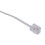 2X 6P2C RJ11 Macho A Macho Enchufe Cable de Línea Telefónica Cable 5M 6