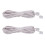 2X 6P2C RJ11 Macho A Macho Enchufe Cable de Línea Telefónica Cable 5M 1