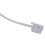 2X 6P2C RJ11 Macho A Macho Enchufe Cable de Línea Telefónica Cable 5M 5