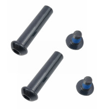 2X Conjunto de Tornillo de Anillo de Tracción Tornillo de Bloqueo Plegable para MAX G30, 7 MM