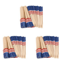 300 American Flag Stuzzicadenti Party Cupcake Decorazione Panino  Food Picks