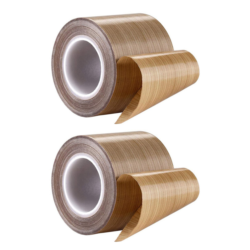 2X Ptfe Tape/Ptfe Tape For Vacuum Sealer Machine,Hand And Impulse Sealers (2 Inch X 33 Feet) 6032616984577