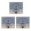 3X 85C1 Analogico Pannello Corrente Meter  30A AMP Amperometro 1