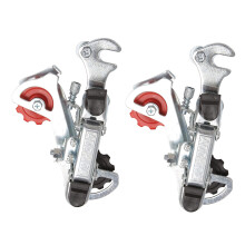 2X Argento Parti Metalliche Bici Da Corsa 3-7 Velocita' Deragliatore Posteriore