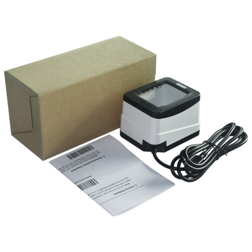 3X XT2001B USB / RS232 Bar Code Reader Portable Mobile Payment Box 1D / 2D Code Multifunction QR Reader Barcode Scanner 1