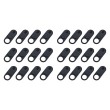 Webcam Cover, 24-Pack Ultra Thin Design Web Camera Cover Slide for Laptop, PC, , , Computer, , Pro- Black