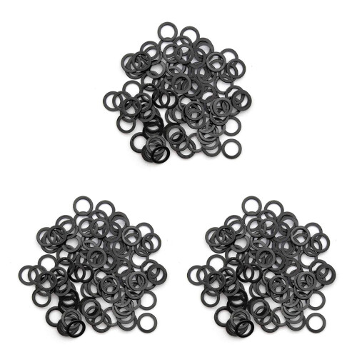 300 Pcs Standard Skateboard Bulk Bearing Spacers/Standard Skateboard Bulk Speed Hardware Washers