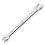 2X Silver Tone 5.5mm X 7mm U Shape Double Open-Ended Wrench Tool 2