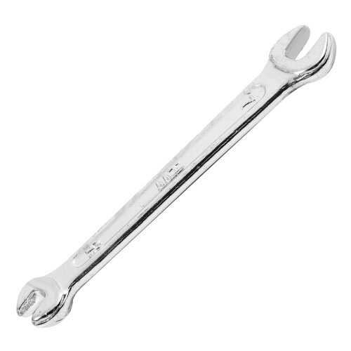2X Silver Tone 5.5mm X 7mm U Shape Double Open-Ended Wrench Tool 1