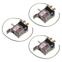 3X WPF22A 2 Pin Kuehlschrank Kuehlung Thermostat mit 30cm Metallschnur