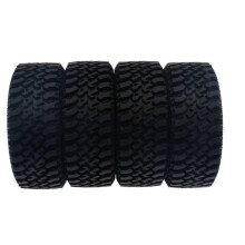12Pcs Rubber Wheel Tire Tyre Set for MN86 1/12 RC Car DIY Upgrade Spare Parts Accessories