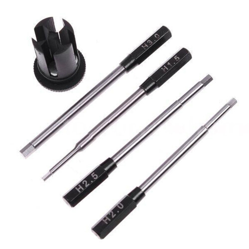 3X 4 In 1 HeXagon  HeX Screw Driver Tools Set 1.5-3mm Fr RC Helicopter Car 1
