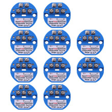 10X RTD PT100 Temperatur Messumformer DC24V Minus 50-100 Grad Ausgang 0-10V