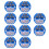 10X RTD PT100 Temperature Transmitter DC24V Minus 50 - 100 Degree Output 0-10V 1