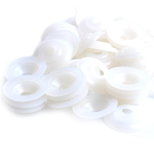 100Sets PoupéE Blanche Fabriquant Des Joints D'Artisanat 20mmx20mm 20mmx5mm 1