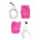 2PCS Elegant Abstract Vase Molds Silicone Texture Silicone-suit 1