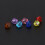 4000 Mixed Bicone Acrylic Tiny Spacers Beads 4X4mm 4